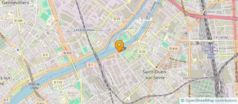 localisation de l'entreprise MAHCAI à SAINT-OUEN-SUR-SEINE