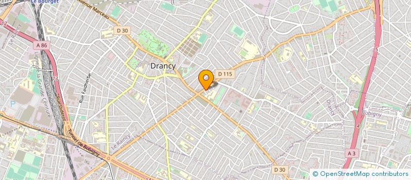 localisation de l'entreprise MAHCOS à DRANCY