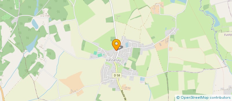 localisation de l'entreprise MAHE à VASSELAY