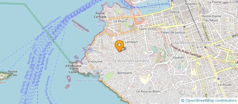 localisation de l'entreprise MAHE  MARSEILLE