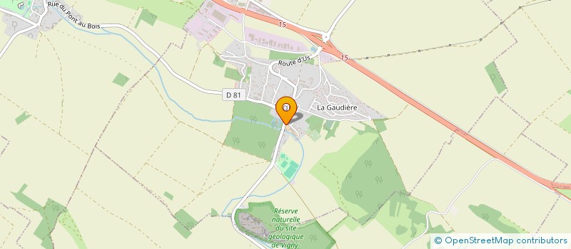 localisation de l'entreprise MAHE  VIGNY