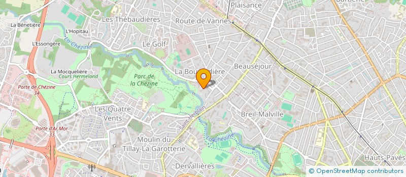 localisation de l'entreprise MAHE à SAINT-HERBLAIN