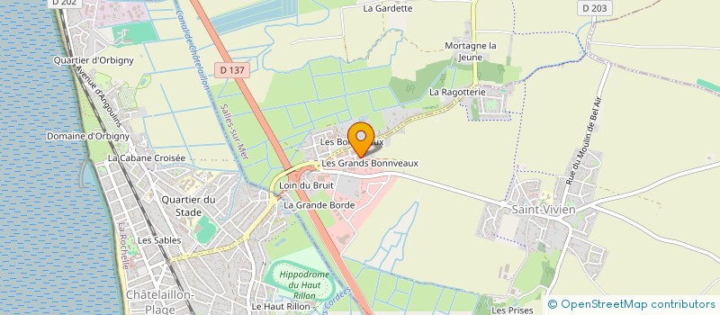 localisation de l'entreprise MAHE  SAINT-VIVIEN