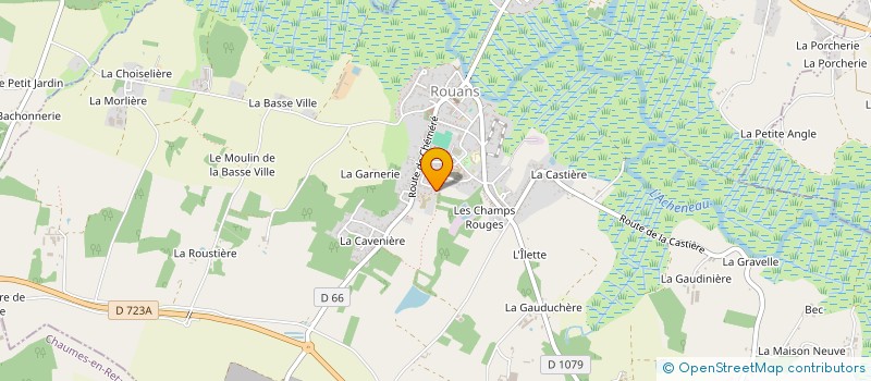 localisation de l'entreprise MAHE BIXIO à ROUANS