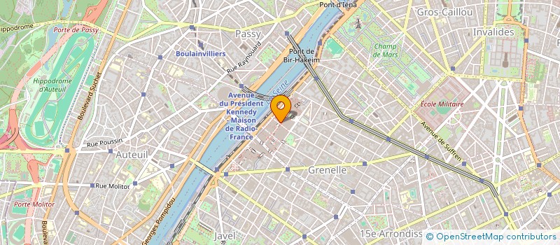localisation de l'entreprise MAHE DE LA BOURDONNAIS à PARIS