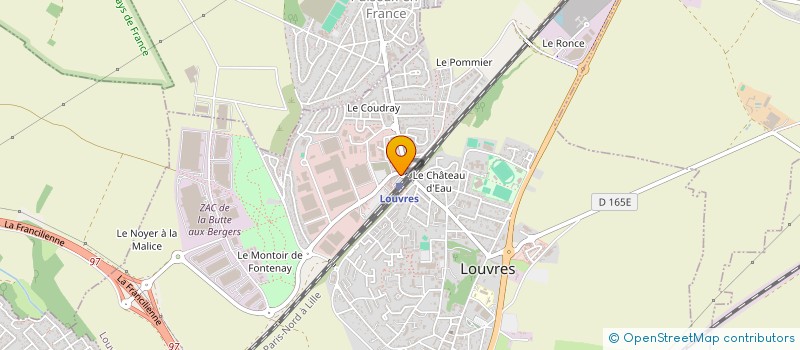 localisation de l'entreprise MAHE FRANCE à LOUVRES
