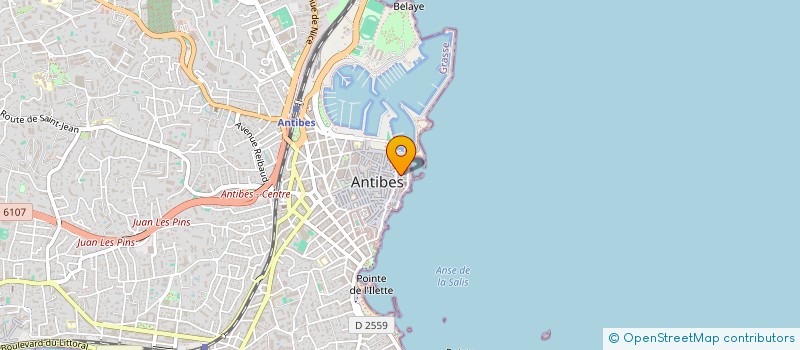 localisation de l'entreprise MAHE INVESTISSEMENTS à ANTIBES