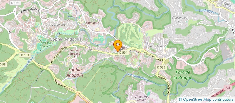 localisation de l'entreprise MAHE MARTIN  BIOT