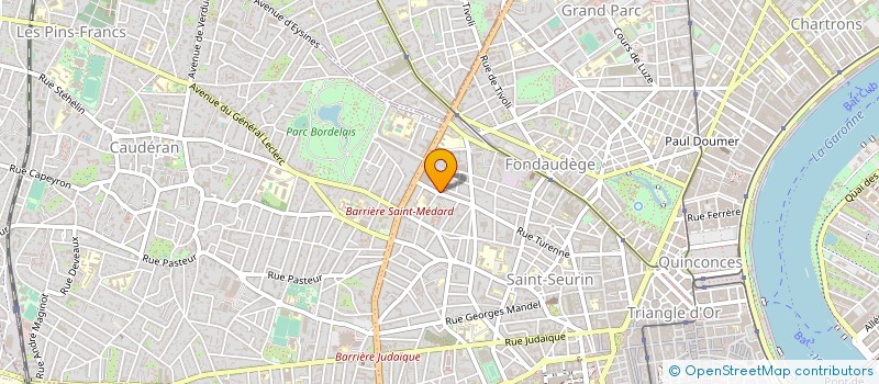 localisation de l'entreprise MAHE RECRUTEMENT  BORDEAUX