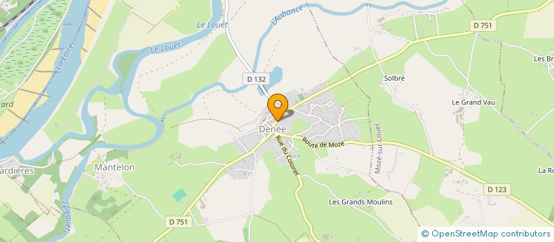 localisation de l'entreprise MAHEBABE  DENEE