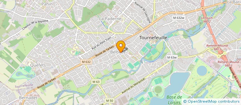 localisation de l'entreprise MAHECICE  TOURNEFEUILLE