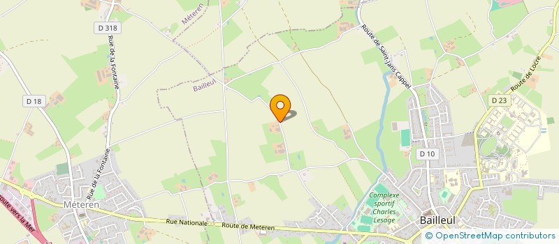 localisation de l'entreprise MAHECLE à BAILLEUL