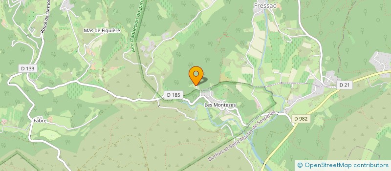 localisation de l'entreprise MAHEE  SAINT-HIPPOLYTE-DU-FORT