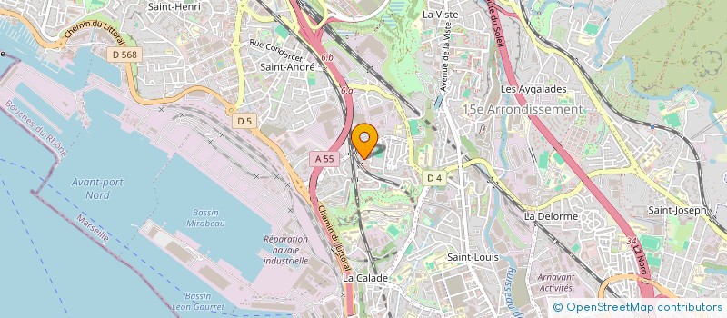 localisation de l'entreprise MAHEFA à MARSEILLE