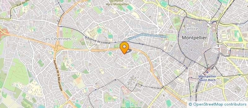 localisation de l'entreprise MAHEPIS à MONTPELLIER