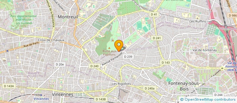 localisation de l'entreprise MAHER à FONTENAY SOUS BOIS