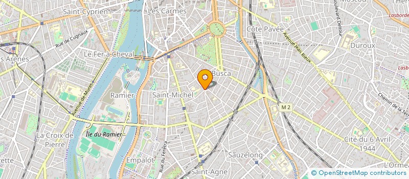localisation de l'entreprise MAHER DISTRIBUTION ALIMENTAIRE à TOULOUSE