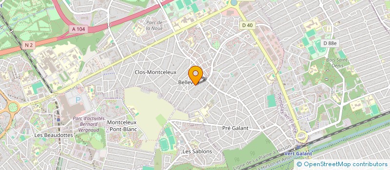 localisation de l'entreprise MAHER IMMO à VILLEPINTE