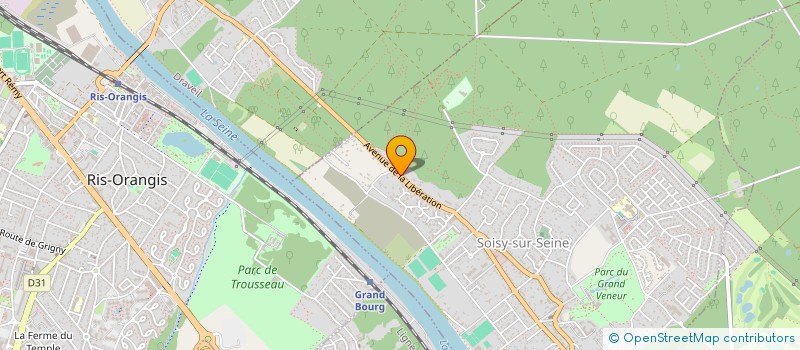 localisation de l'entreprise MAHER RESSOURCES à SOISY-SUR-SEINE