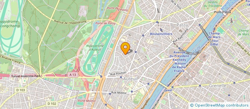 localisation de l'entreprise MAHERGA CHARTER  PARIS