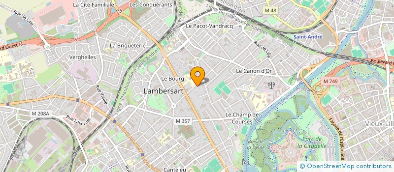 localisation de l'entreprise MAHESOM à LAMBERSART