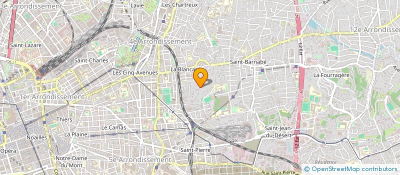 localisation de l'entreprise MAHESTIDE à MARSEILLE