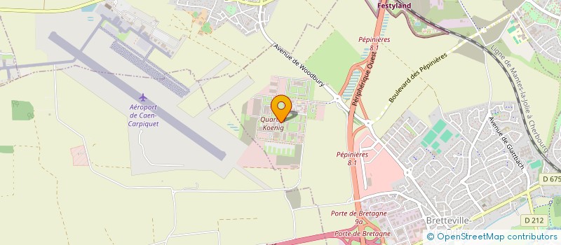 localisation de l'entreprise MAHEU  BRETTEVILLE-SUR-ODON