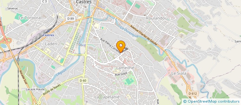 localisation de l'entreprise MAHFOUDI TOUIL  CASTRES