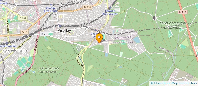 localisation de l'entreprise MAHG CONSULTING à VELIZY-VILLACOUBLAY