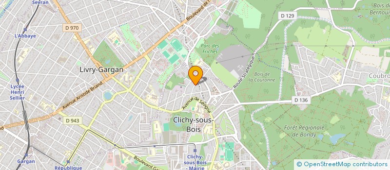 localisation de l'entreprise MAHI & FILS à CLICHY-SOUS-BOIS