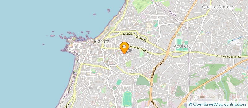 localisation de l'entreprise MAHI MAHI SURF SCHOOL  BIARRITZ