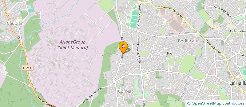 localisation de l'entreprise MAHI & NAE  SAINT-MEDARD-EN-JALLES