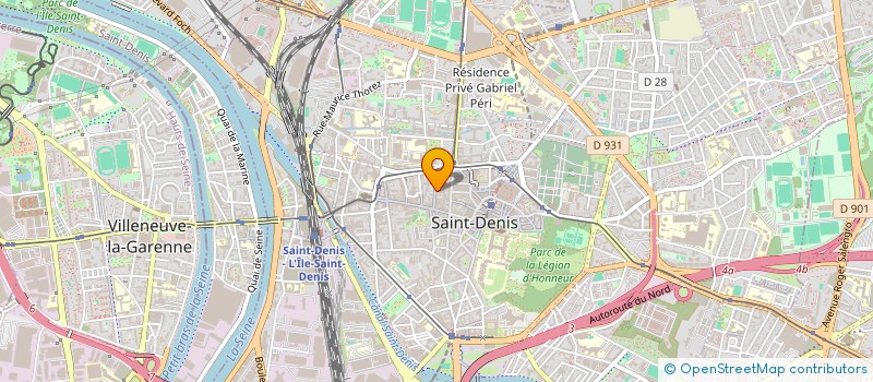 localisation de l'entreprise MAHI TRANSPORTS à SAINT-DENIS