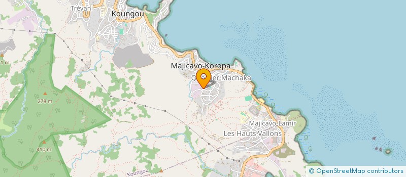 localisation de l'entreprise MAHIA à MAMOUDZOU
