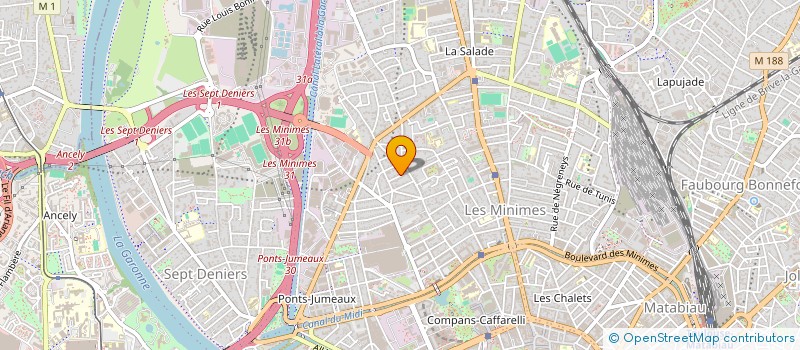 localisation de l'entreprise MAHIERAA  TOULOUSE