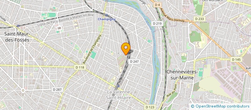 localisation de l'entreprise MAHIEU à SAINT-MAUR-DES-FOSSES