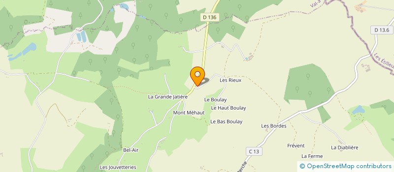 localisation de l'entreprise MAHIEU-DESIL à CETON