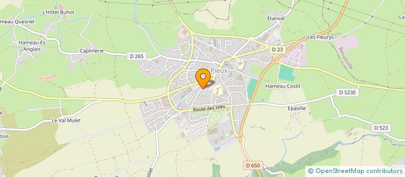 localisation de l'entreprise MAHIEU LEGER ET ASSOCIES à SAINT-GERMAIN-LE-GAILLARD