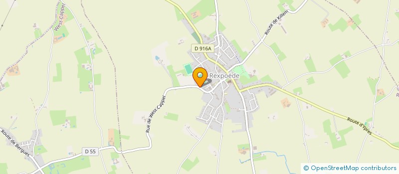 localisation de l'entreprise MAHIEUS ET FILS à REXPOEDE