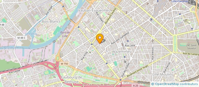 localisation de l'entreprise MAHILA à LILLE