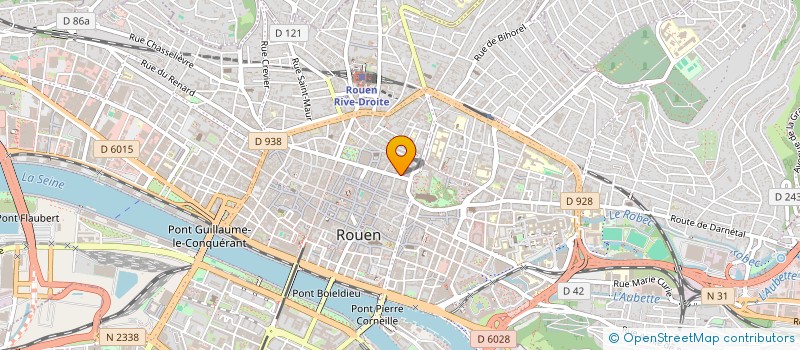 localisation de l'entreprise MAHILIA à ROUEN