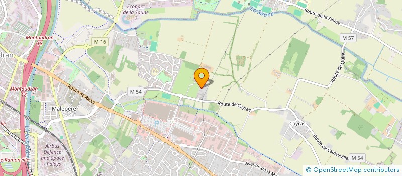 localisation de l'entreprise MAHINARAMA  SAINT-ORENS-DE-GAMEVILLE