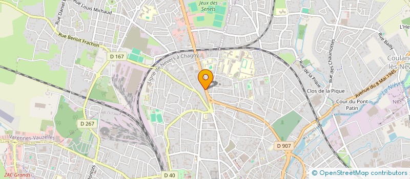 localisation de l'entreprise MAHISHA à NEVERS