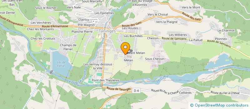 localisation de l'entreprise MAHKO-EVENT  TANINGES