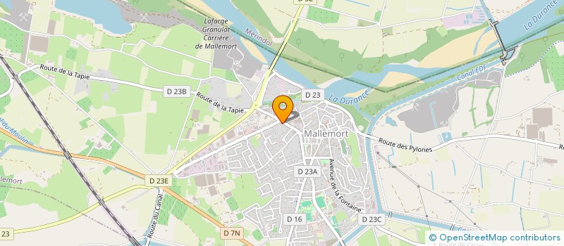 localisation de l'entreprise MAHLALI FISH  MALLEMORT