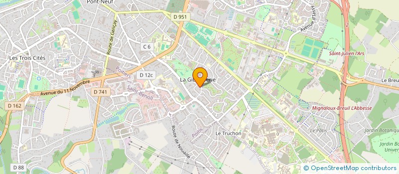 localisation de l'entreprise MAHMOUD HOLDING  POITIERS