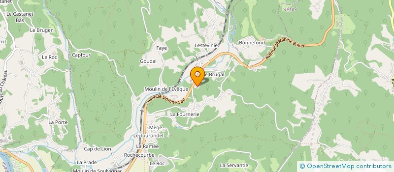 localisation de l'entreprise MAHNATJE GROUPE à VEZAC