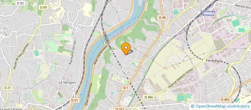 localisation de l'entreprise MAHO  CALUIRE-ET-CUIRE