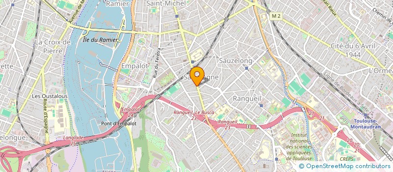 localisation de l'entreprise MAHO DD à TOULOUSE