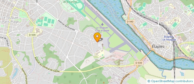 localisation de l'entreprise MAHO DE GALLES à LE TOUQUET-PARIS-PLAGE